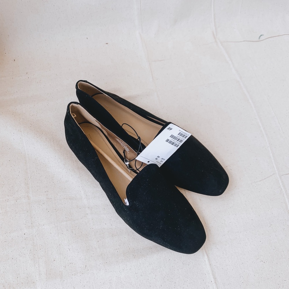 H&M Size 10 Black Flats